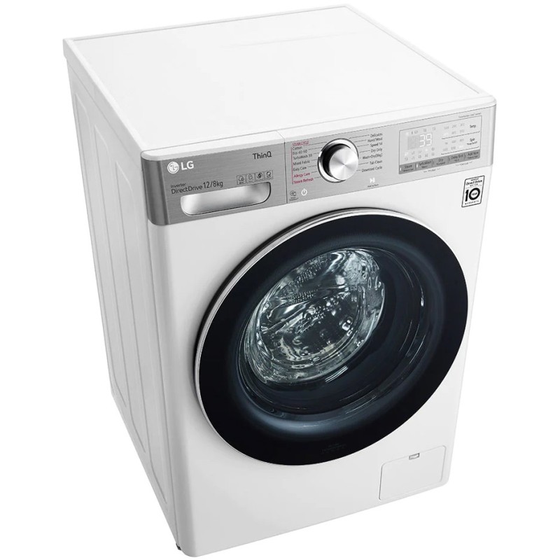 ماشین لباسشویی و خشک کن ال جی WDV1260BRP