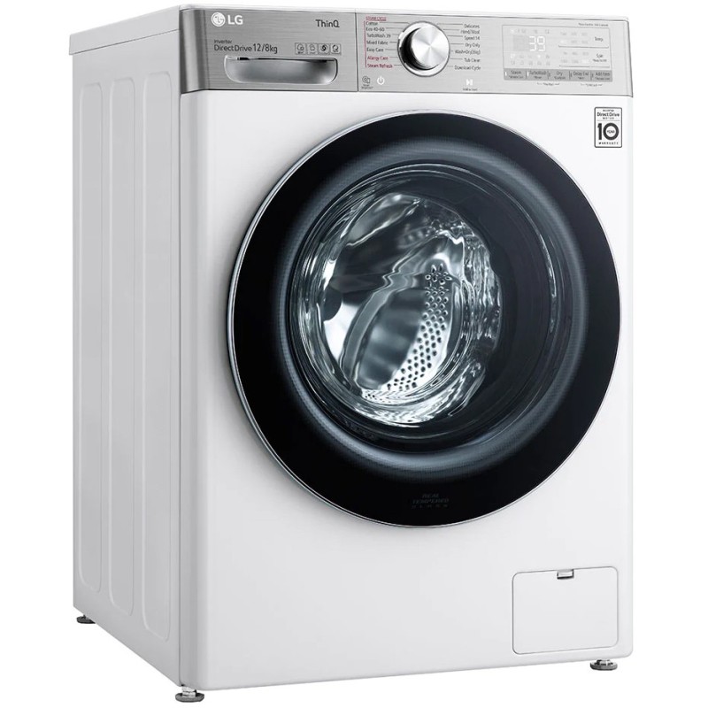 ماشین لباسشویی و خشک کن ال جی WDV1260BRP