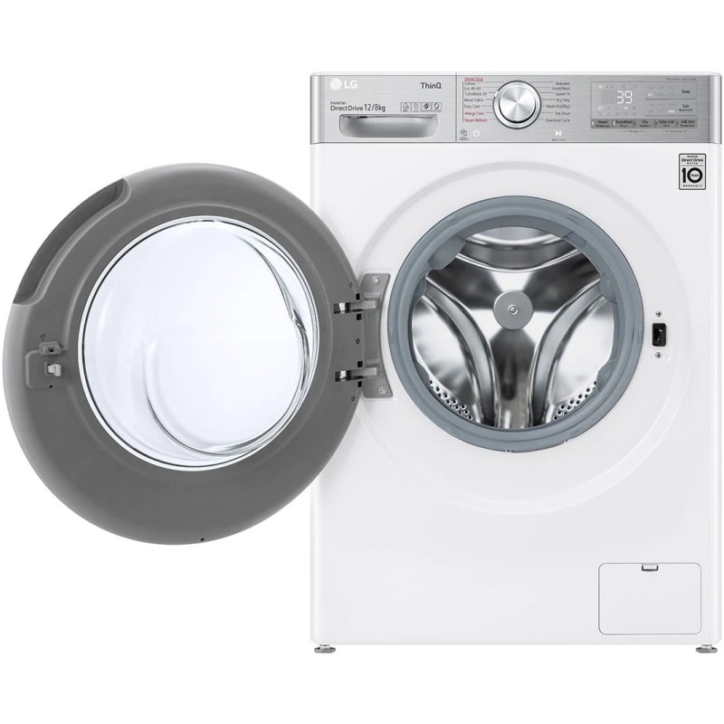 ماشین لباسشویی و خشک کن ال جی WDV1260BRP