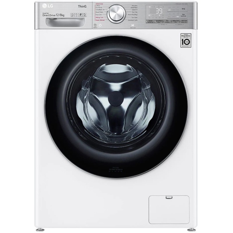 ماشین لباسشویی و خشک کن ال جی WDV1260BRP