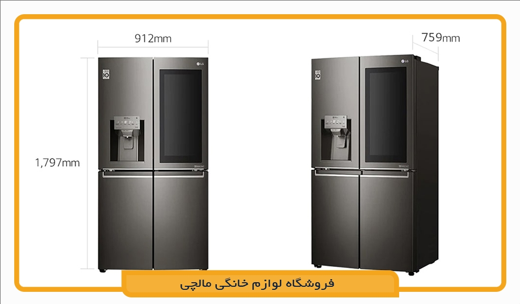یخچال فریزر ال جی GR-X24FMKBL