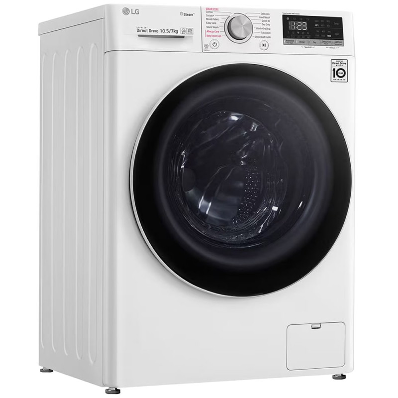 ماشین لباسشویی و خشک کن ال جی F4V5RGP0W