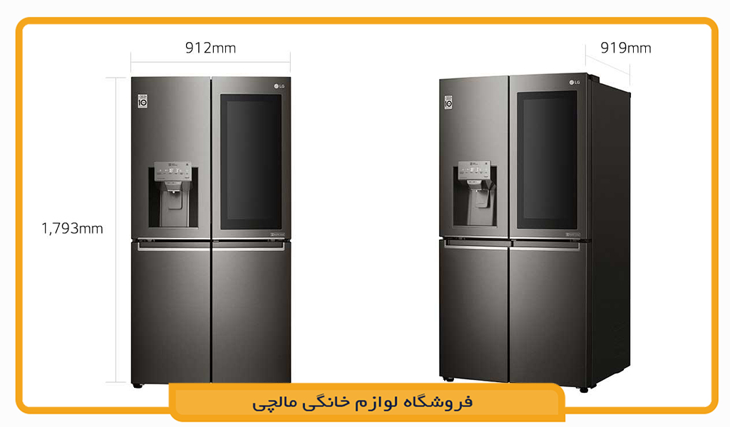 یخچال فریزر ال جی GR-X39FTKHL