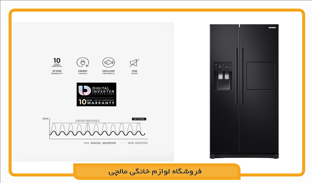 یخچال فریزر سامسونگ RS50N3913BC