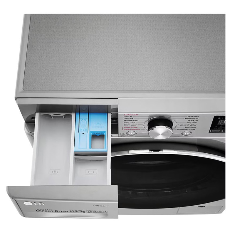 ماشین لباسشویی و خشک کن ال جی F4V5RGP2T