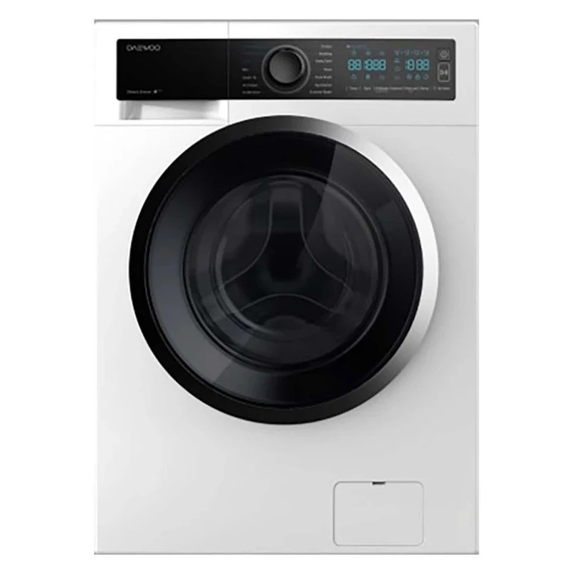 دوو LM-861WB، ماشین لباسشویی اتوماتیک با ظرفیت 8 کیلوگرم. مصرف برق و آب بهینه، موتور قدرتمند، شستشوی دقیق، برنامههای مختلف، طراحی مدرن، بدون خشککن.